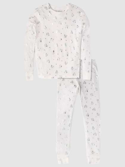 GAP Girls
                      Character-Based Graphic Print Round Neck Pure
                      Cotton Clothing Set