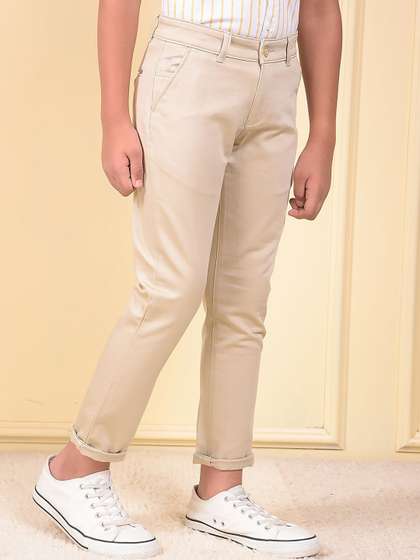 Crimsoune Club Boys Slim
                    Fit Chinos Trousers