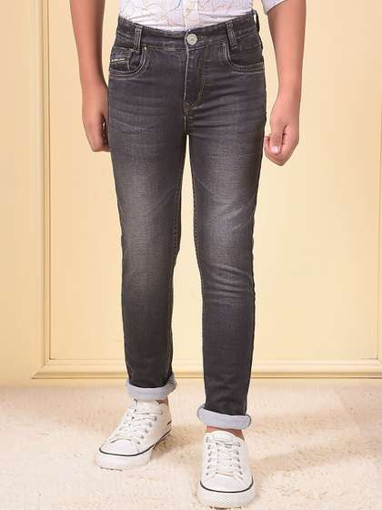 Crimsoune Club Boys
                      Slim Fit Mid-Rise Heavy Fade Jeans