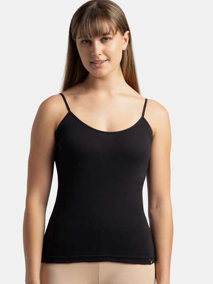 Jockey Super Combed
                      Rib Camisole With Adjustable Straps And Stayfresh
                      Treatment -1487