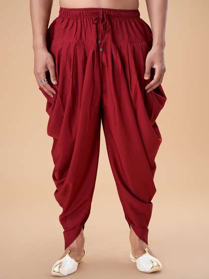 EKATVA ETHNIC Men
                      Cotton Dhoti Pants