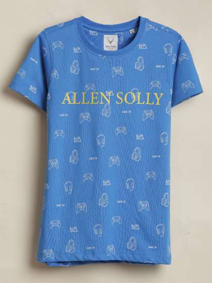 Allen Solly Junior Boys
                    Printed Pure Cotton T-shirt