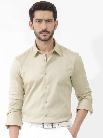 MISCHIEF MONKEY Long
                        Sleeves Cotton Formal Shirt