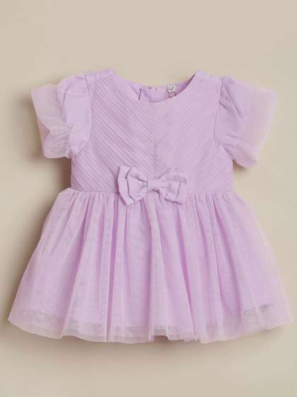 Allen Solly Junior Girls
                    Self Design Fit & Flare Dress