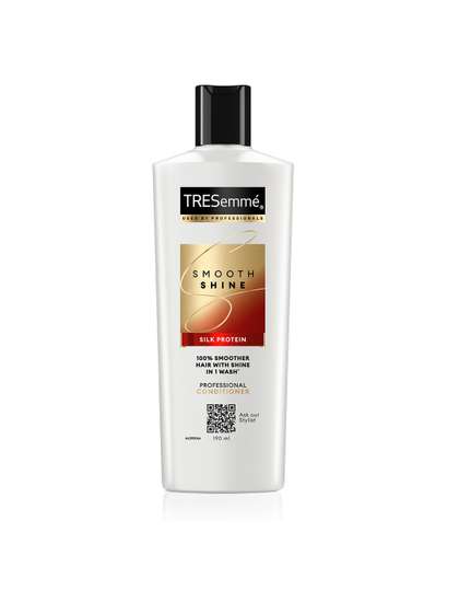 TRESemme Smooth &
                    Shine Conditioner With Vitamin H & Silk Proteins
                    for Smooth Hair-190 ml