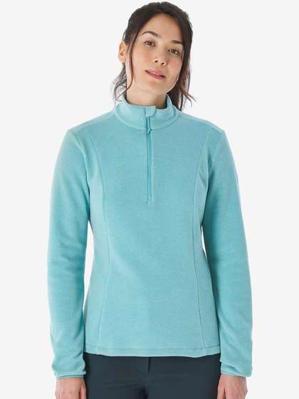 Decathlon QUECHUA -
                        Women Turquoise Mountain Walking Fleece Jacket