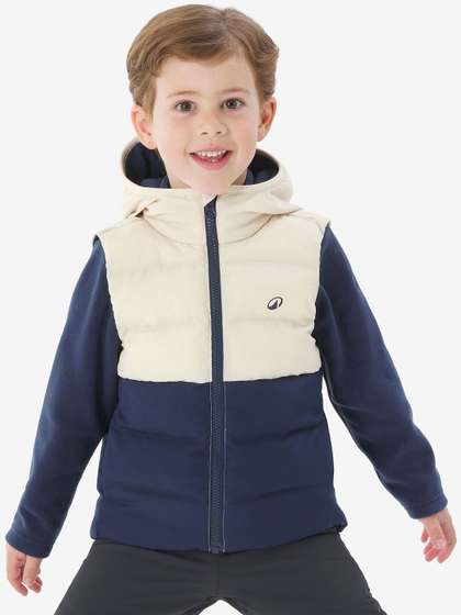 Decathlon QUECHUA - Kids
                    Hiking Sleeveless Padded Hooded Jacket