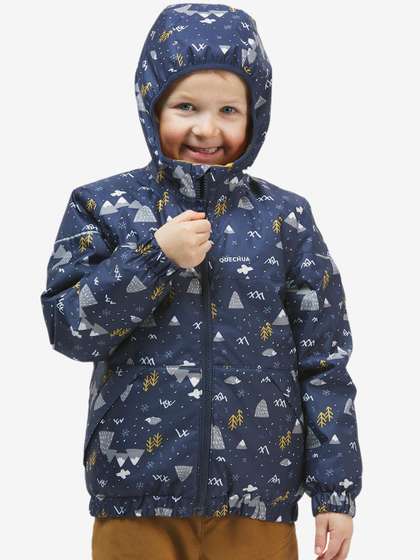 Decathlon Quechua - Kids
                    Blue Waterproof Hiking Winter Jacket