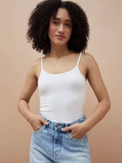 Ginger by
                          Lifestyle Cotton Lightly-Padded Camisole