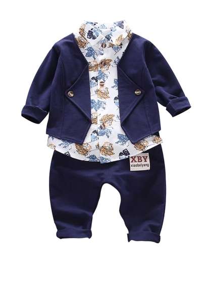 Bold N Elegant Boys
                    Printed Clothing Set