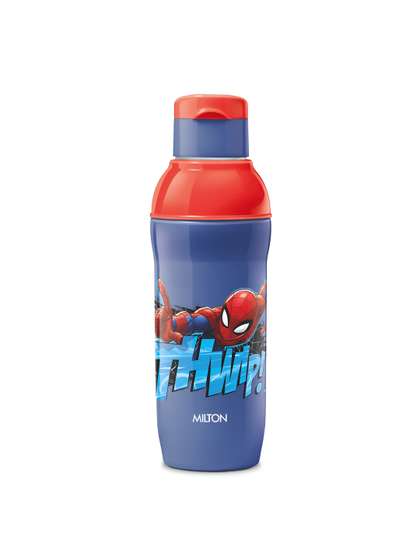 Milton Marvel Steel Slim
                    600 Dark Blue Spider Man Kids Sipper Bottle 490 ml
