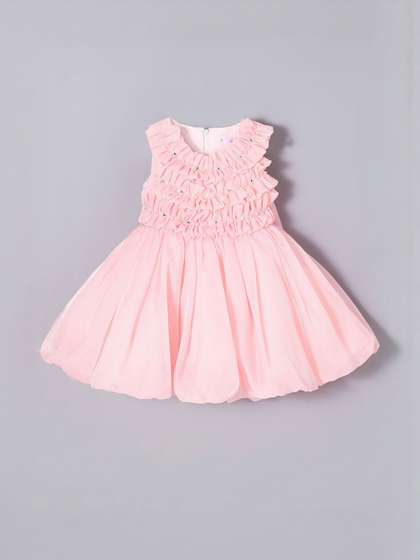 Cascading Ruffle Party
                    Dress