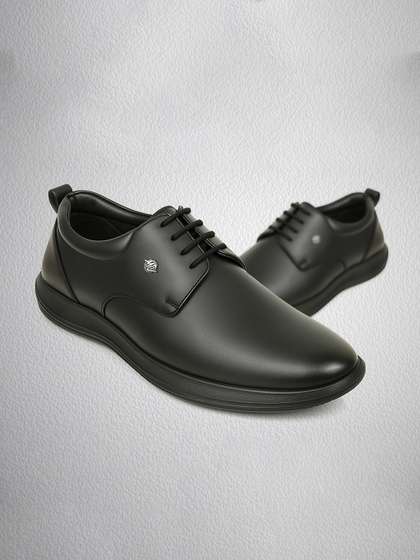 MOOCOOZIN Men Formal
                        Synthetic Derbys