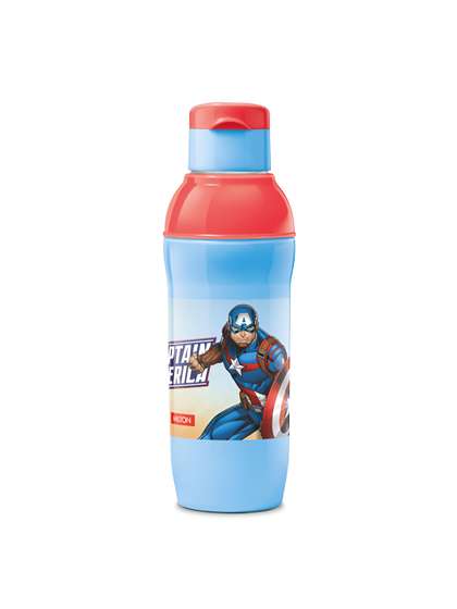 Milton Marvel Steel Slim
                    600 Sky Blue Captain America Bottle 490 ml