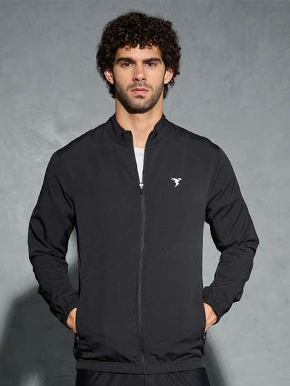 Technosport Mock
                        Collar Antimicrobial Training Jacket