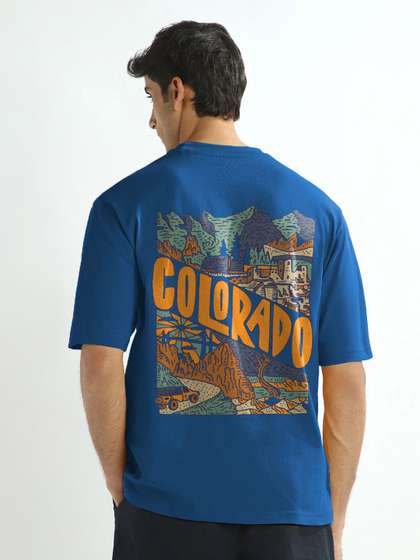 NOBERO Printed Pure Cotton T-shirt