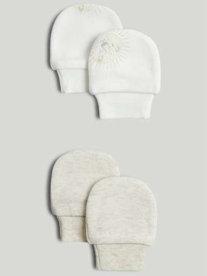 mothercare Infants Pack
                    Of 2 Soft Jungle Mittens