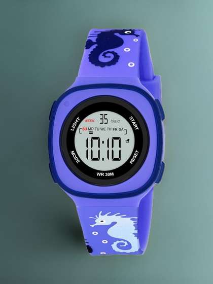 Otage Kids Textured
                      Straps Digital Multi Function Watch
                      2207-Square-Lavender