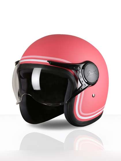 TVS Women Missfit Open
                      Face Lightweight Helmet DOT & ISI Certified