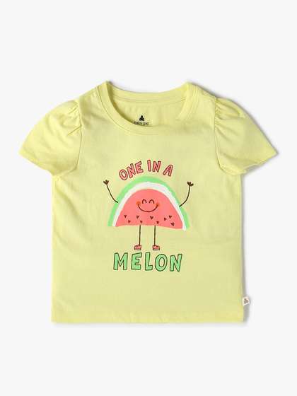 GAP Girls Graphic
                    Printed Pure Cotton T-shirt