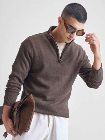 HIGHLANDER Turtle
                        Neck Acrylic Pullover
