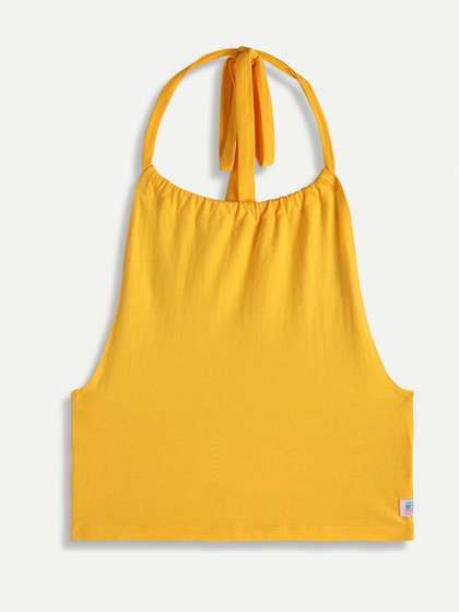Chuckleberrie Girls
                    Halter Neck Cotton Top