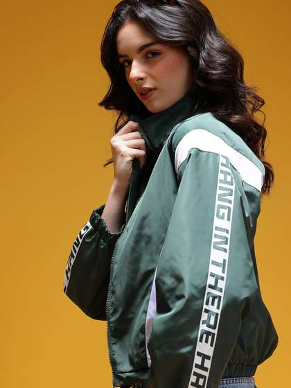HERE&NOW
                        Colourblocked Bomber Jacket