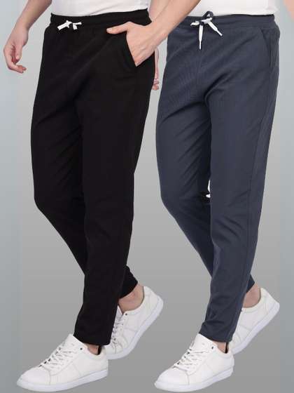 Urban Buccachi Men
                        Pack Of 2 Straight-Fit Rapid-Dry Track Pants