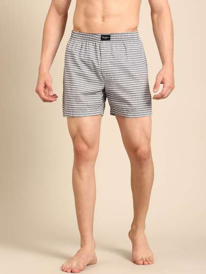 Pepe Jeans Striped
                        Mid-Rise Boxers