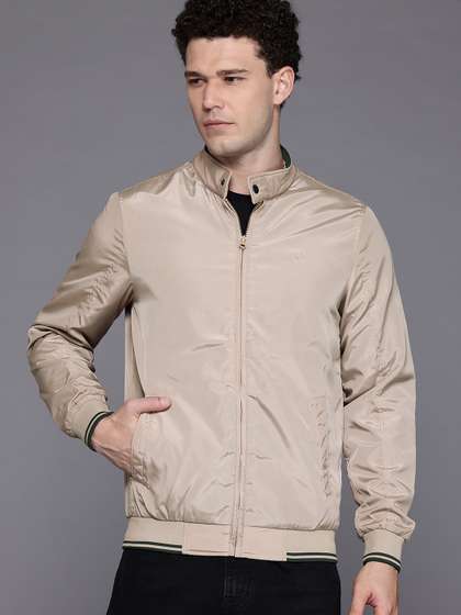 Allen Solly Band
                        Collar Bomber Jacket