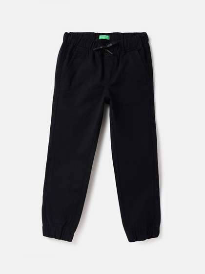 United Colors of
                    Benetton Boys Jogger Fit Basic Trousers