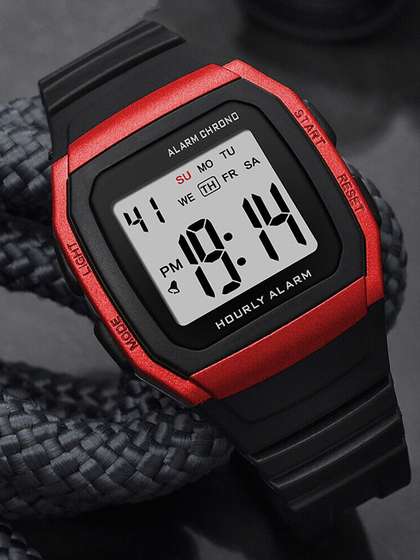Time Up Kids Square Dial
                    & Straps Digital Watch NOK-1007