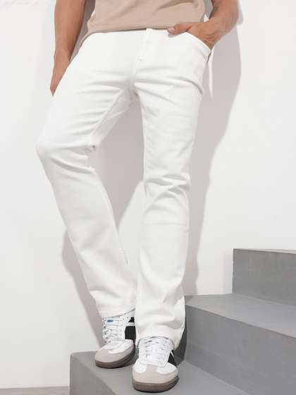 The Roadster Life
                          Co. Men Bootcut Stretchable Jeans