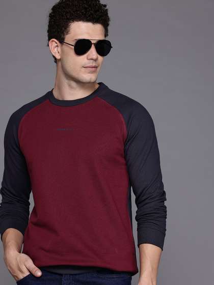 Allen Solly Brand
                        Logo Detail Colourblocked Sweatshirt
