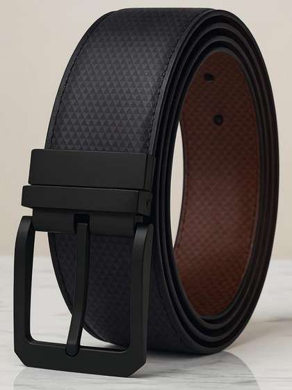 Killer Men Textured
                    Vegan Leather Reversible Belt