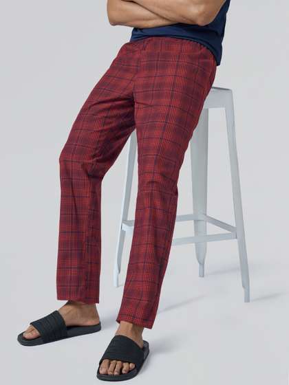 XYXX Mid-Rise
                        Straight Lounge Pants