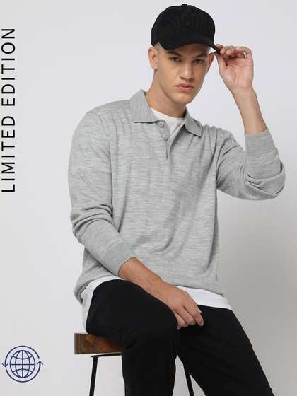 GAP Polo Collar
                          Woollen Pullover