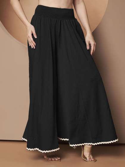 ZWERLON Women Flared
                        Palazzos
