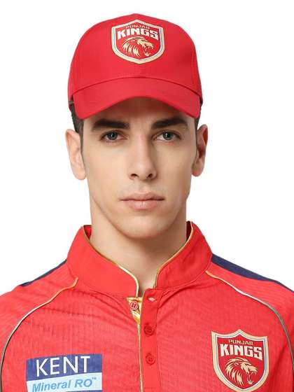 playR Unisex Embroidered
                    Kings XI Punjab Baseball Cap