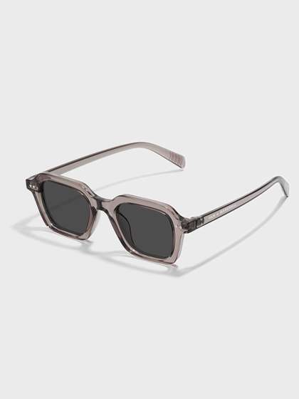SAM & MARSHALL
                    Unisex Black Lens & Pink Square Sunglasses with
                    400% UV Protection