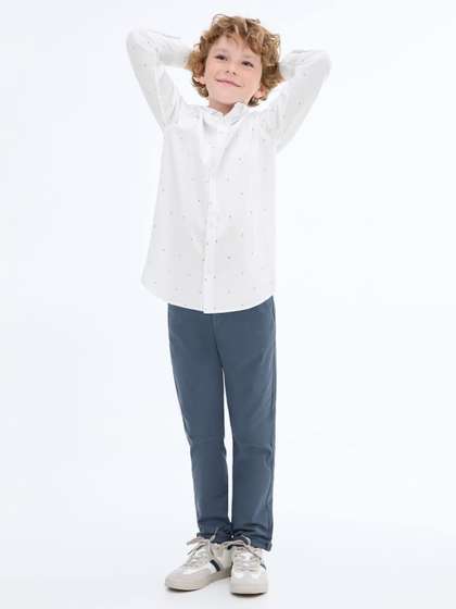 Mango Kids Boys Mid-Rise
                    Chinos