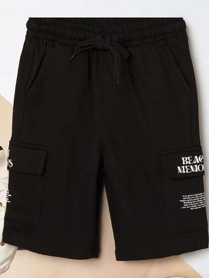 max Boys Pure Cotton
                      Cargo Shorts