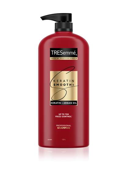 TRESemme Keratin
                      Smooth Professional Shampoo with Argan Oil for
                      Frizz Control - 1.2 L