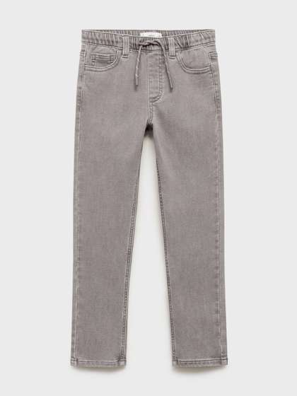 Mango Kids Boys Straight
                    Fit Mid-Rise Light Fade Stretchable Jeans