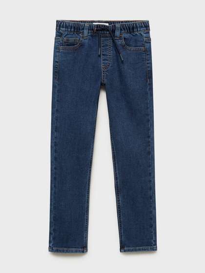 Mango Kids Boys
                      Straight Fit Mid-Rise Light Fade Stretchable
                      Jeans