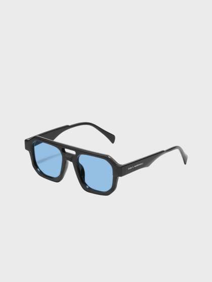 SAM & MARSHALL
                        Unisex Square Sunglasses with UV Protected Lens
                        LEXEN_BLUE_20058