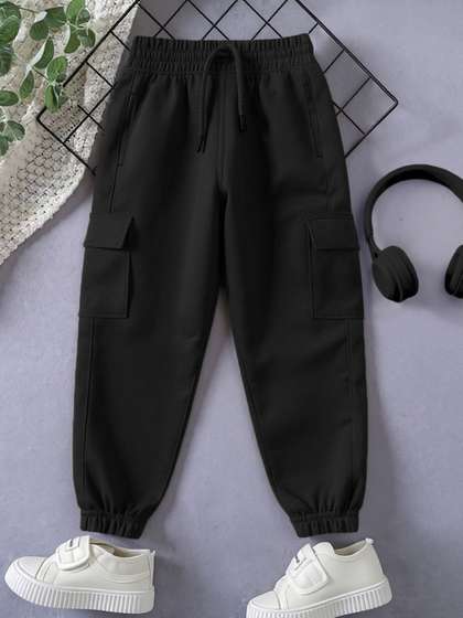 YK X Trampoline Kids
                    Mid-Rise Joggers