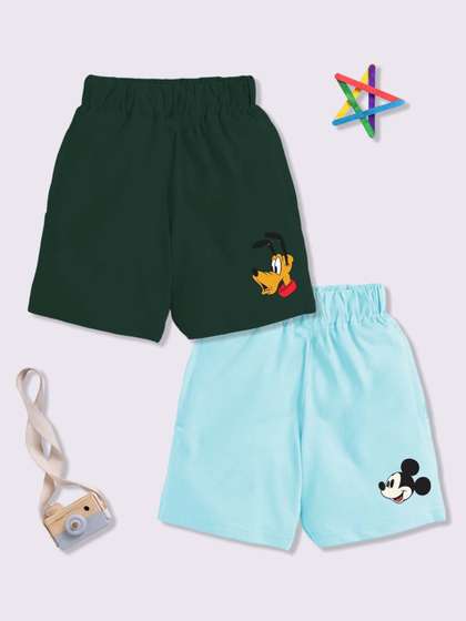 YK Disney Boys Pack of 2
                    Disney Printed Shorts