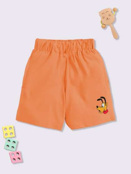 YK Disney Boys Pluto
                    Printed Cotton Shorts