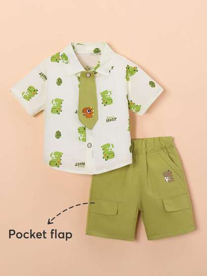 Hopscotch Boys Printed
                      Clothing Set